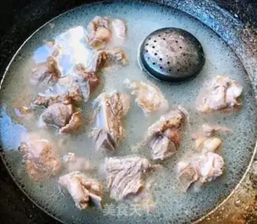 Make Peanut lotion chop soup step 6