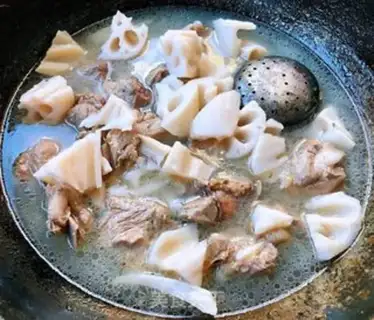 Make Peanut lotion chop soup step 7