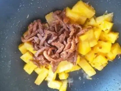 Make Pineapple swirl step 7