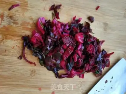 Make Garlic spinach bean peel step 6