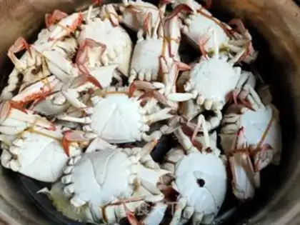 Make Steam crabs step 4