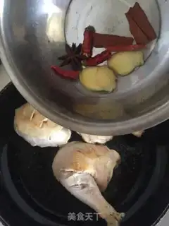 Make Twin mushroom chicken legs step 4