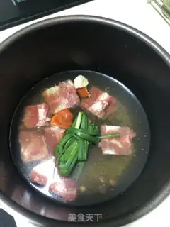 Make Green Bean Bones Sea Ribbon step 3
