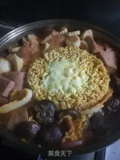 Make The Korean army fire pot step 15