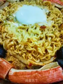 Make The Korean army fire pot step 17