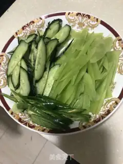Make Double green beef step 0