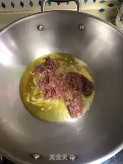 Make Double green beef step 2