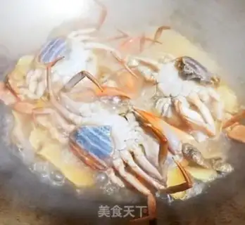 Make Red cream crabs step 3