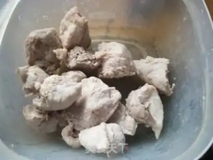 Make Monkey head mushroom seafood soup step 5
