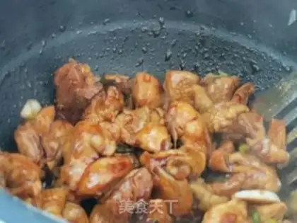 Make Chicken-legged mushroom step 3