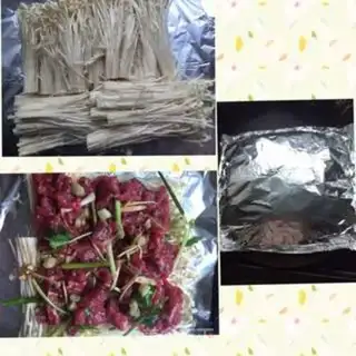 Make Tinpaper beef step 2