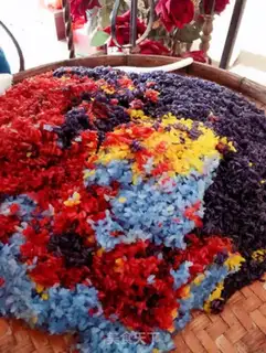 Make Five-colour rice rice step 4