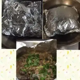 Make Tinpaper beef step 3