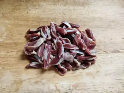 Make Chicken and garlic step 0