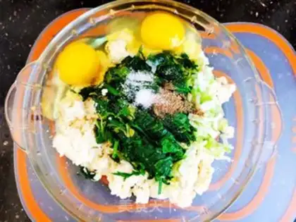 Make Celery leaves and eggs step 7