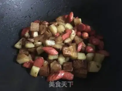Make Ham potatoes step 6