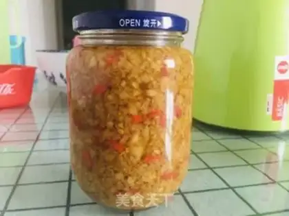 Make Garlic chili saffron and eggplant step 0