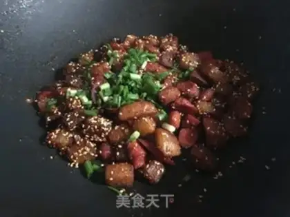 Make Ham potatoes step 8