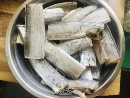 Make Dried fish step 0