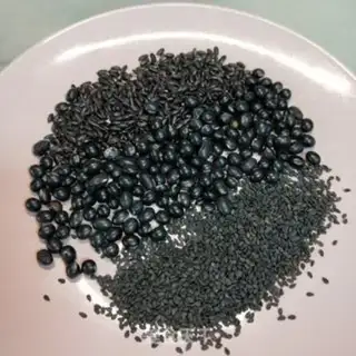 Make Three black beans step 0