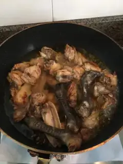 Make Curry chicken step 1
