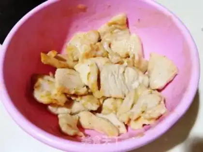 Make A fried chicken chest step 3