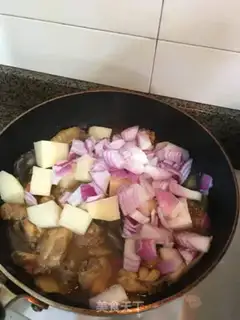 Make Curry chicken step 4