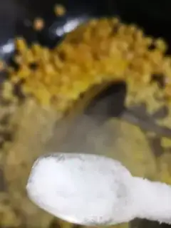 Make Clear the corn step 2