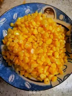 Make Clear the corn step 3