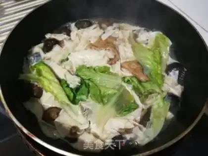 Make Soccer mushrooms, soy sauce step 9