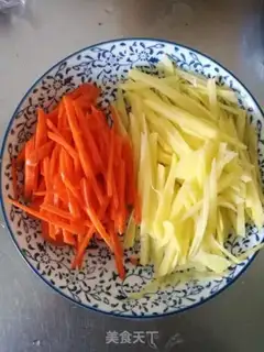 Make Carrot with potatoes step 0