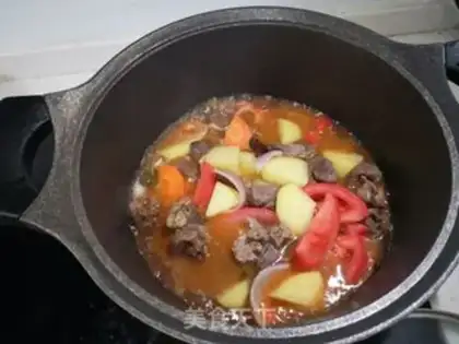 Make Tomato potato stew step 5