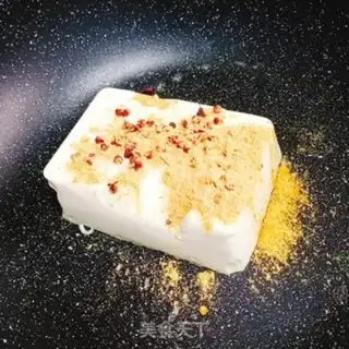 Make A light version of mahjong tofu step 6