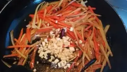Make Carrot with potatoes step 3