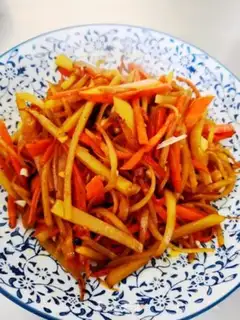 Make Carrot with potatoes step 4