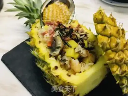 Make Pineapple seafood step 6