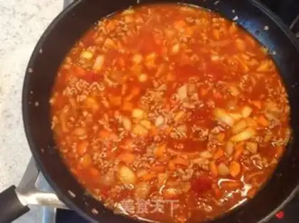 Make Bologna pasta step 7