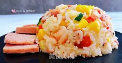 Make Pineapple shrimp fried rice step 10