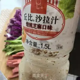 Make A vegetable salad at the mid-twenty step 2