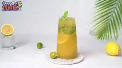 Make Orange lemon tea step 8