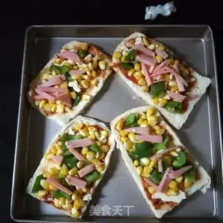 Make Toast pizza step 7