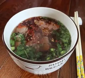 Make Spicy beef fan soup step 8