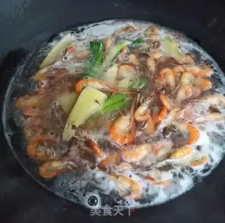 Make Onions of ginger lemonade shrimp step 4