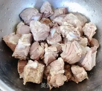 Make Sugar vinegar pineapple ribs step 0