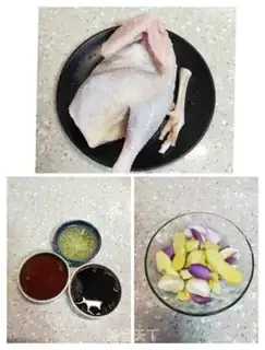 Make Three chickens step 0