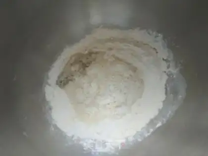 Make Mango pizza step 1