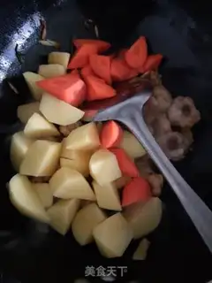 Make Potato chicken step 7