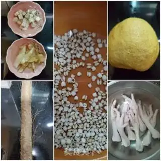 Make The chicken claws and the platinum soup step 0