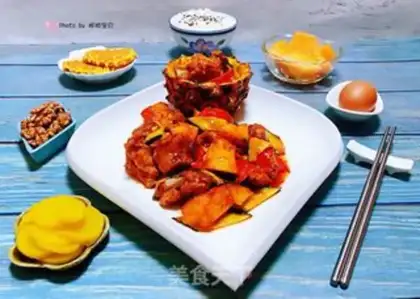 Make Sugar vinegar pineapple ribs step 14