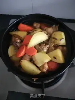 Make Potato chicken step 9